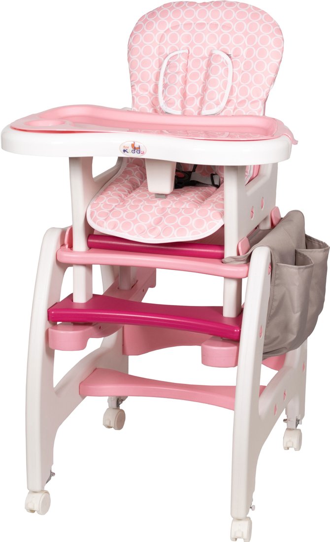 

Трансформер ForKiddy Active Comfort 5 в 1 (розовый в круги)