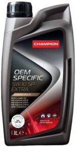 

Моторное масло Champion OEM Specific 5W-30 C3 SP Extra 1л