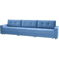 Диван Mio Tesoro Манчестер 292 1.5ек-1.5ек-1.5ек (840 синий)