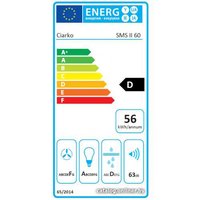 Кухонная вытяжка Ciarko SMS II 60 KL D (белый)