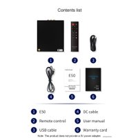 Цифро-аналоговый преобразователь Topping E50 (черный)