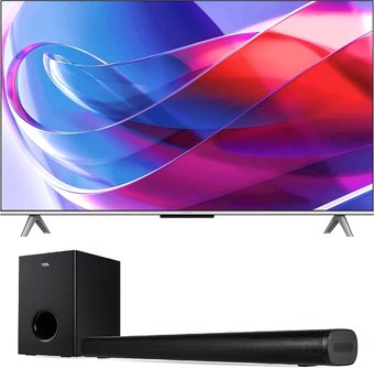 Телевизор iFFALCON QLED iFF55Q73 + Саундбар TCL S522W