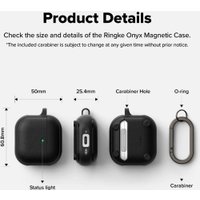 Чехол Ringke Onyx Magnetic для Airpods 4 Black