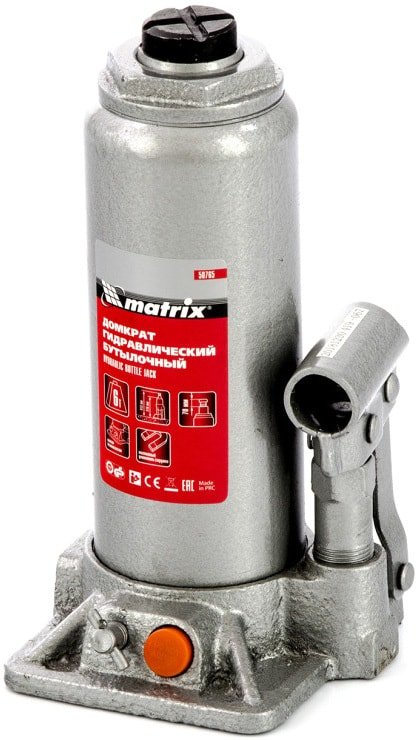

Бутылочный домкрат Matrix 50765 6т