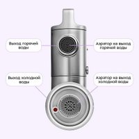 Проточный электрический водонагреватель на кран Kitfort KT-6527 в Витебске