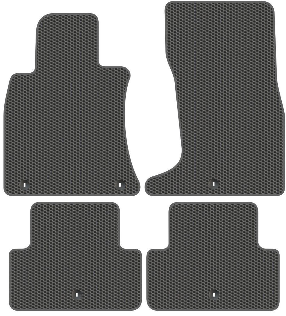 

Комплект ковриков для авто Alicosta Genesis G70 I (седан / IK) 2017 - Н.В. (серый)