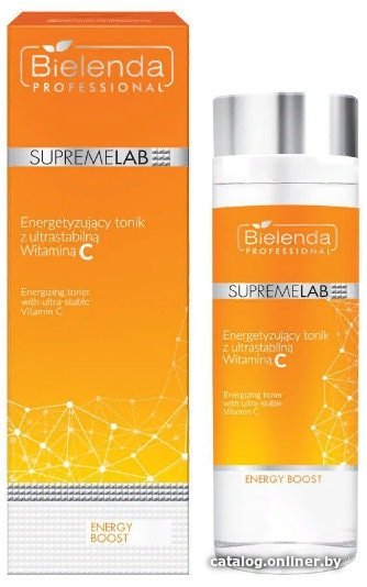 Bielenda Тоник Supremelab Energy Boost Бодрящий с витамином C 200 мл
