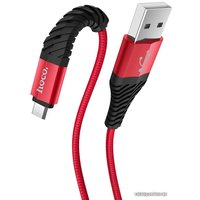 Кабель Hoco X38 microUSB 1 м (красный)