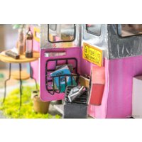 Румбокс Robotime Домик на колесах (DGM04)