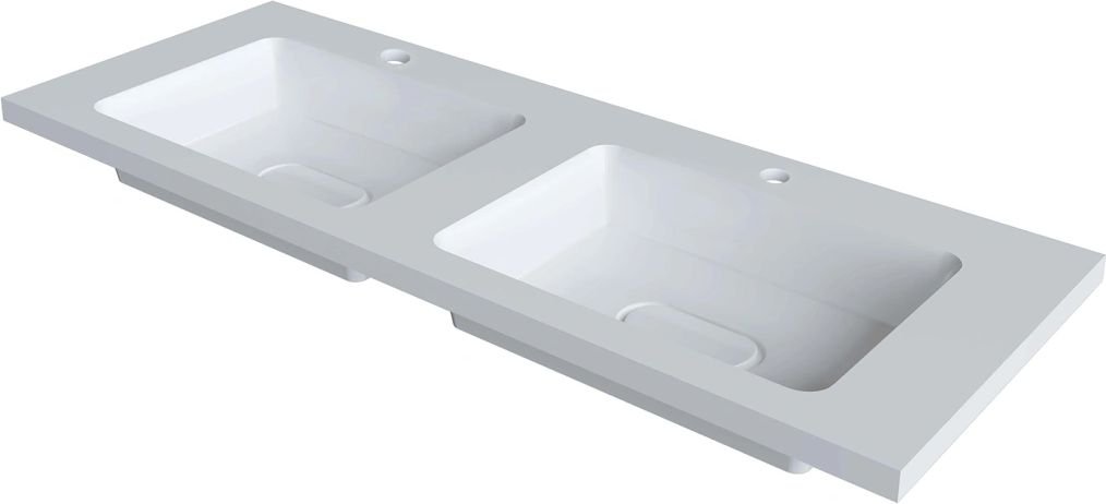 Умывальник Uperwood Modul 122х45х12 см (белый глянцевый)
