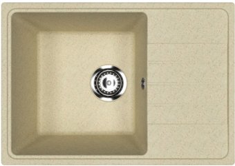 Кухонная мойка Practik PR-M 600-002 (слоновая кость)