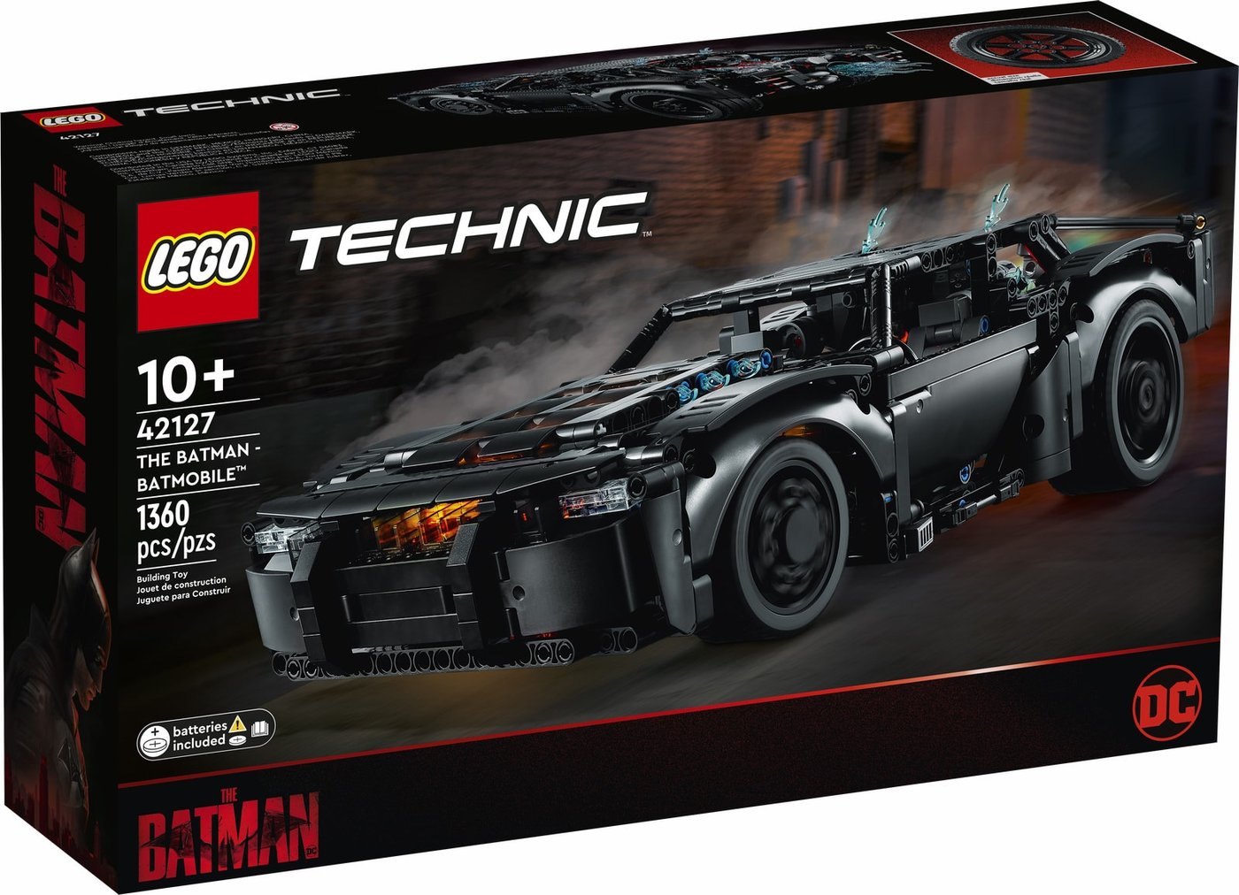 

Конструктор LEGO Technic 42127 Бэтмен: Бэтмобиль