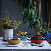 Сотейник Sambonet 1965 Vintage Aluminum 51007R70 (красный)