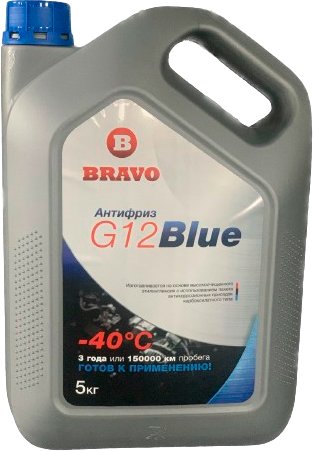 

Антифриз Bravo G12 5кг (синий)