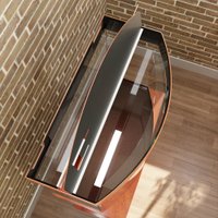 Аквариум Hydroterra Gloria 100 л без тумбы (коричневый)