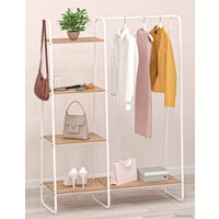 Стойка для одежды ЗМИ Скандинавия 1 ГСС1 (белый)