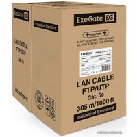 Кабель ExeGate UTP4-C5e-CU-S25-IN-PVC-GY-305 UTP