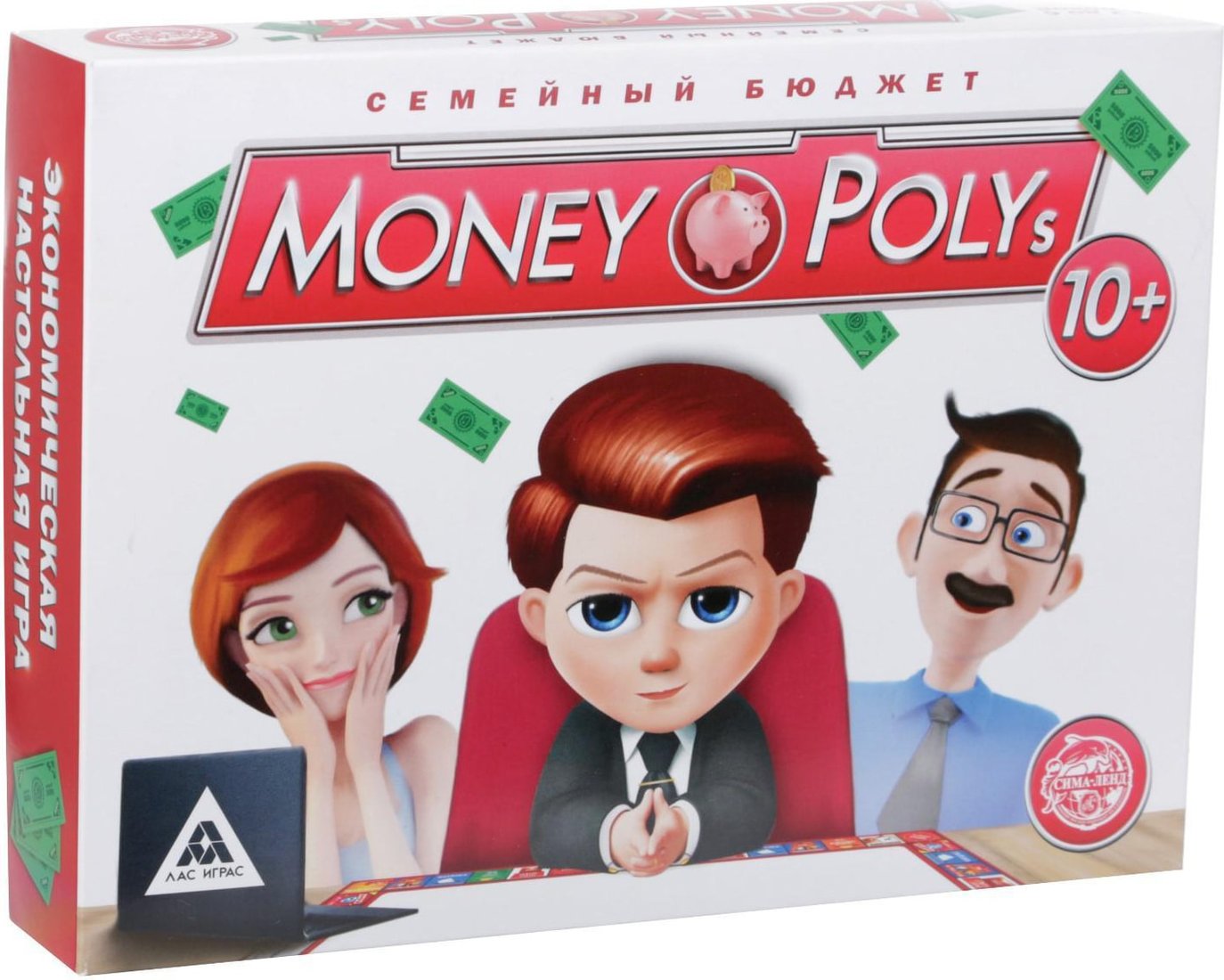 

Настольная игра Лас Играс Money Polys 3635871