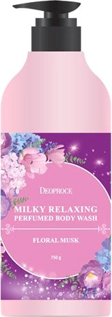 Deoproce Гель для душа Milky Relaxing Perfumed Body Mist Floral Musk (750 г)