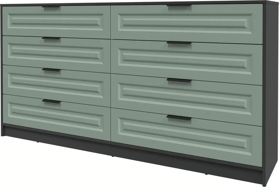 

Комод Интерлиния Концепт КТ-К197 Деко (антрацит/мята)