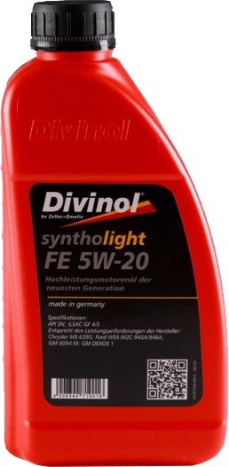

Моторное масло Divinol Syntholight FE 5W-20 1л [49370-1]