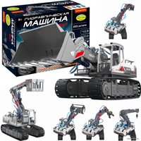 Сборная модель Bondibon Гидравлическая машина 6 в 1 ВВ5695