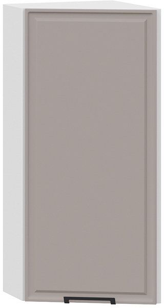 

Шкаф навесной Трия Белладжио 1В3Т (белый/софт капучино)