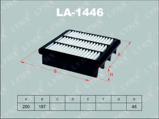 

Воздушный фильтр LynxAuto LA1446