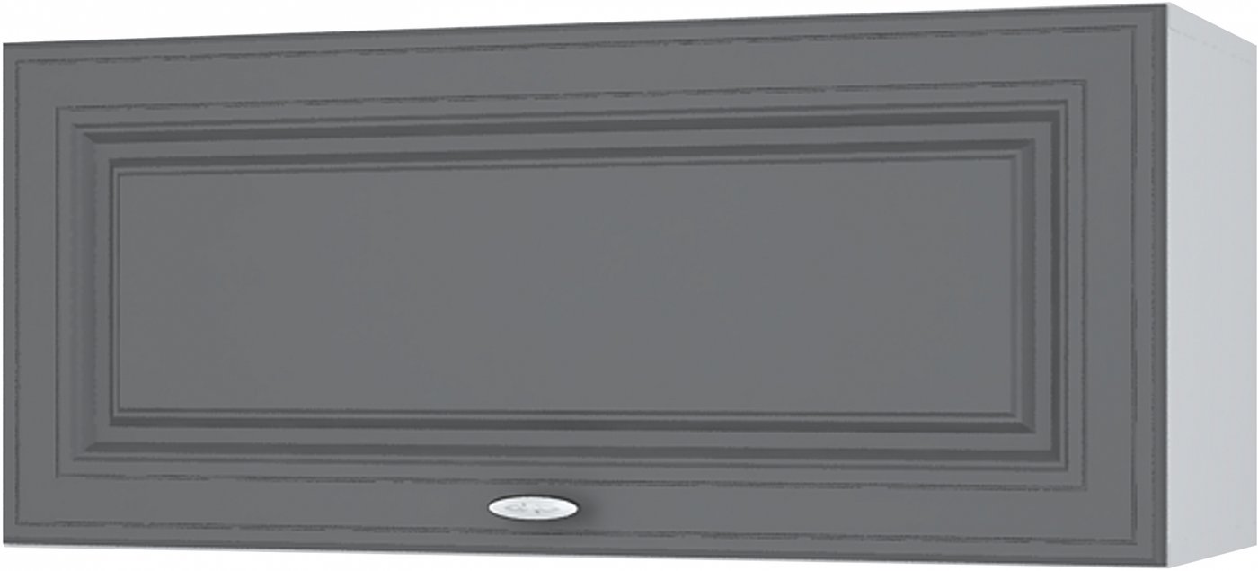

Шкаф навесной Горизонт Ева 80 (графит софт)