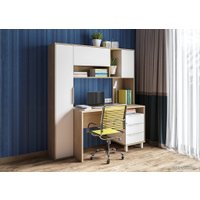 Стол Mobi Комфорт 12.95 (дуб сонома/белый PE шагрень)