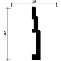 Плинтус Decor-Dizayn DD704