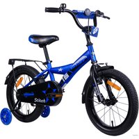 Детский велосипед AIST Stitch 16 (синий/черный, 2019)