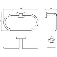 Держатель для полотенца Ravak X07P190