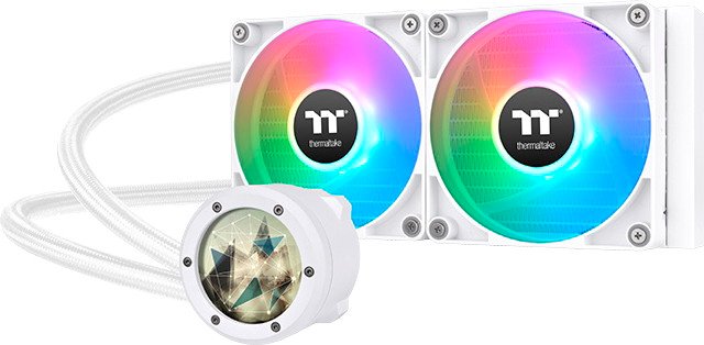 

Система жидкостного охлаждения для процессора Thermaltake TH240 V2 Ultra ARGB Snow Edition CL-W404-PL12SW-A