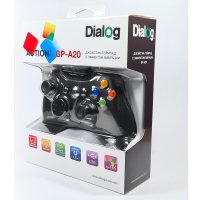 Геймпад Dialog GP-A20 (черный)