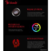 Наушники A4Tech Bloody G521 (белый)