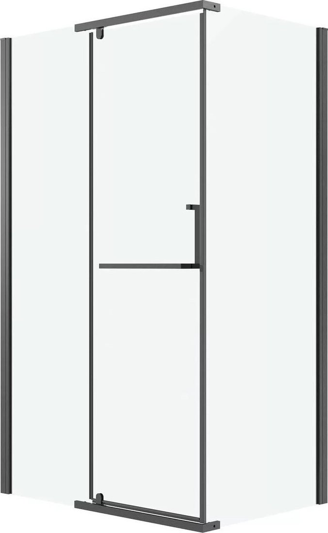 Душевой уголок Grossman Pragma 120x80x195 120.K33.03.1280.42.00 (графит сатин/прозрачное стекло)