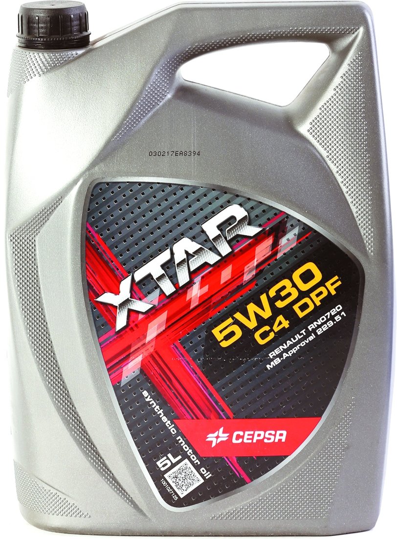 

Моторное масло CEPSA XTAR C4 DPF 5W-30 5л