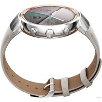 Умные часы ASUS ZenWatch 3 Silver case/Beige leather band [WI503Q]