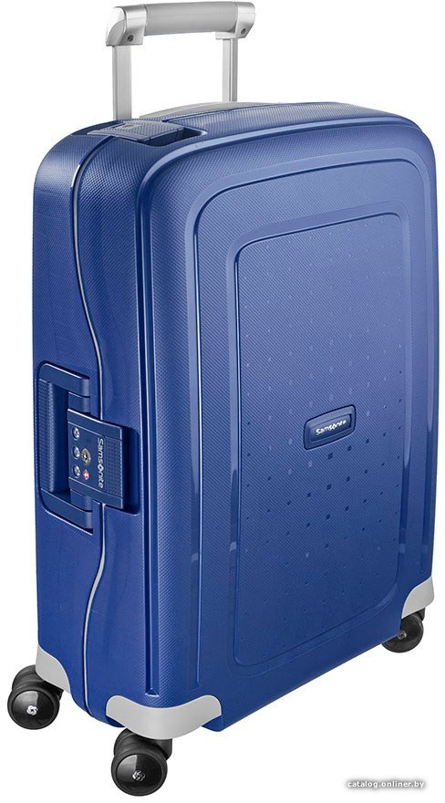 Чемодан-спиннер Samsonite S'Cure Dark Blue 55 см