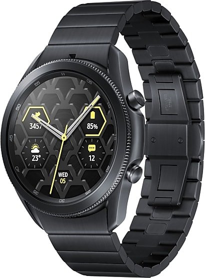

Умные часы Samsung Galaxy Watch3 45мм (глубокий черный)