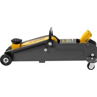 Подкатной домкрат Denzel 51231 2т (кейс)