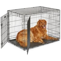 Клетка Midwest iCrate для собак 2 двери 1542DD (109x74x78см, черный)
