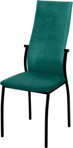 Стул Древпром Престиж ДП2-19 (черный матовый/катания ментол)