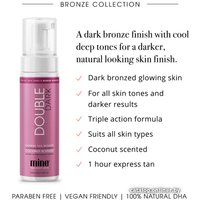 Мусс-автозагар MineTan Мусс-автозагар Double Dark Self Tan Mousse 200 мл