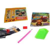 Алмазная мозаика  MultiArt Чебурашка AM10X15-122784CHEB