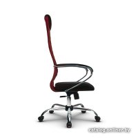 Офисное кресло Metta SU-BК-10 CH (красный/черный)