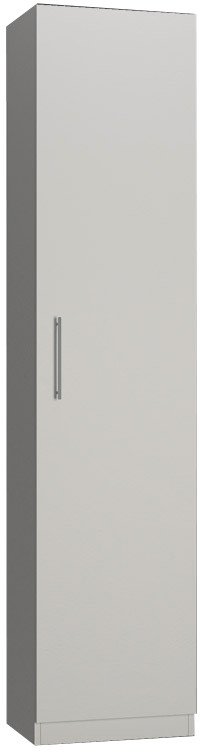 Шкаф-пенал Макс Стайл Smart Egger 219x50x35 8A3550 (светло-серый U708 ST9)