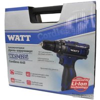 Дрель-шуруповерт WATT WAS-12Li 1.012.025.21 (с 2-мя АКБ, кейс)