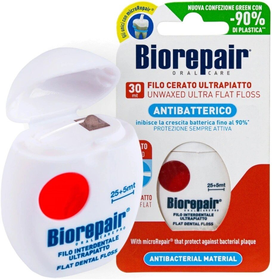 Зубная нить Biorepair Filo Cerato Ultrapiatto 30 м